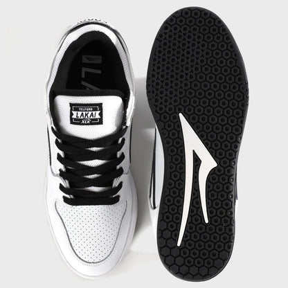 Lakai - Telford Low - White/Black Leather