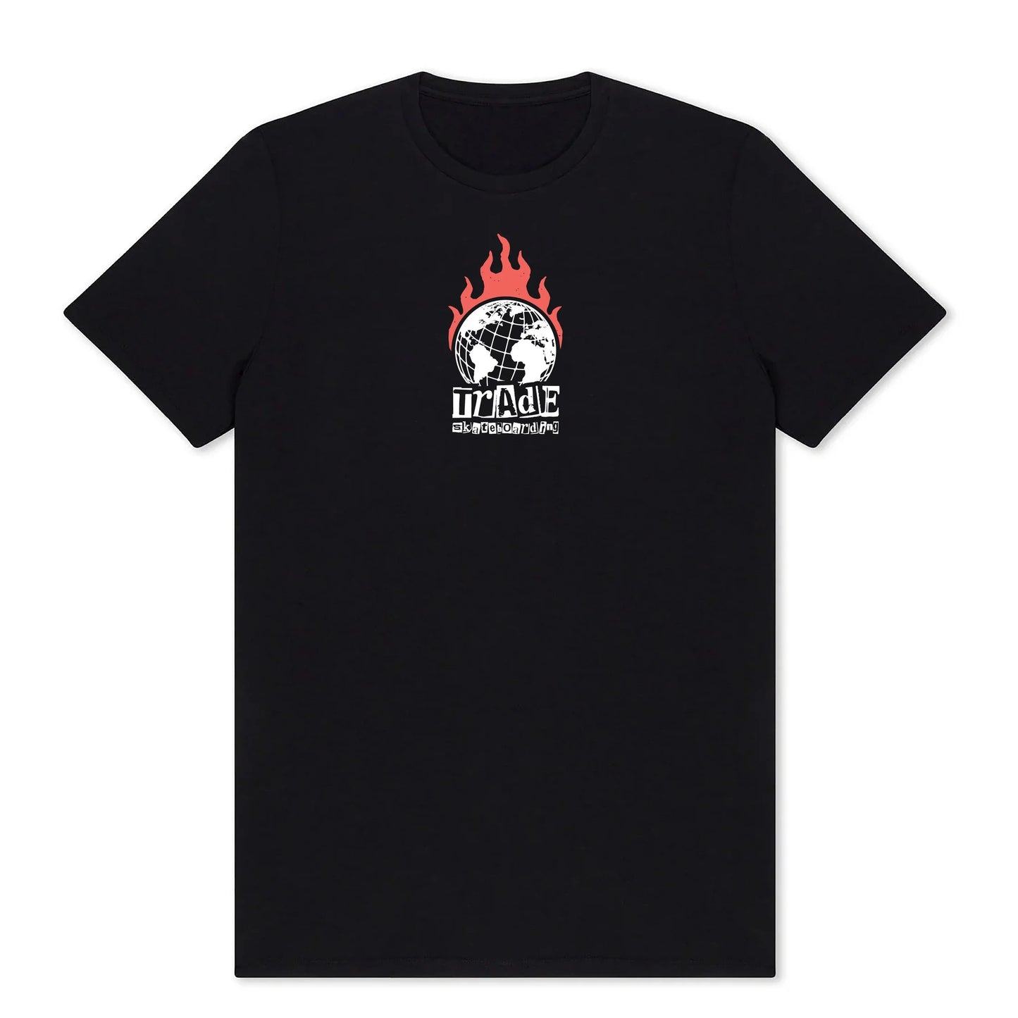 Trade Skateboarding - World Tee Black