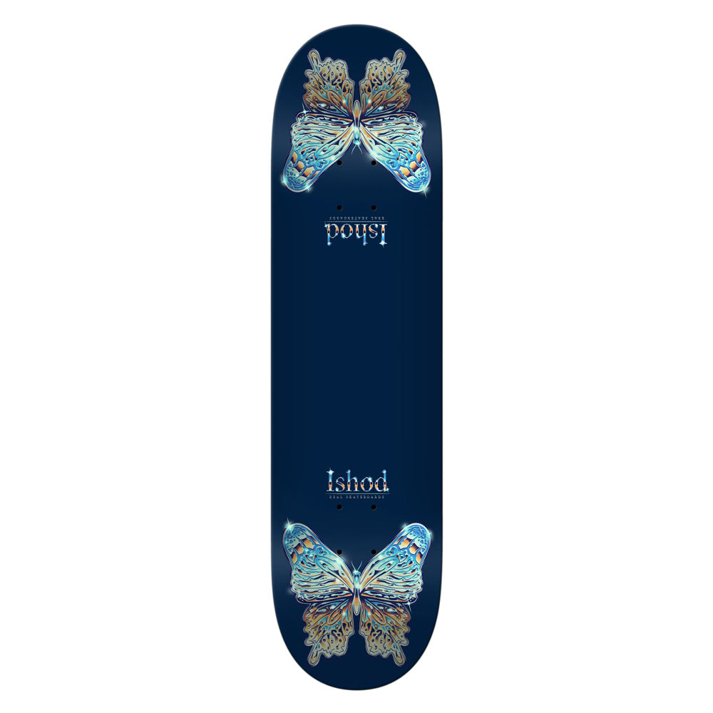 Real - Ishod Mariposa Chrome Redux Twin Tail Deck 8.25" x 31.8"