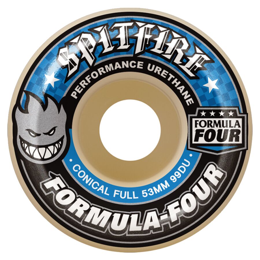 Spitfire - 53mm F4 Conical Full 99a Wheels