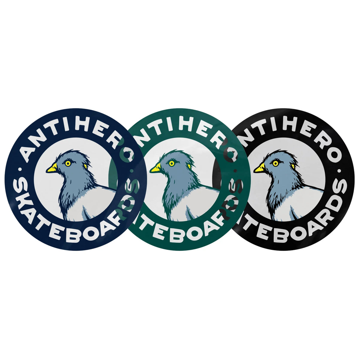 Antihero - Pigeon Round Sticker