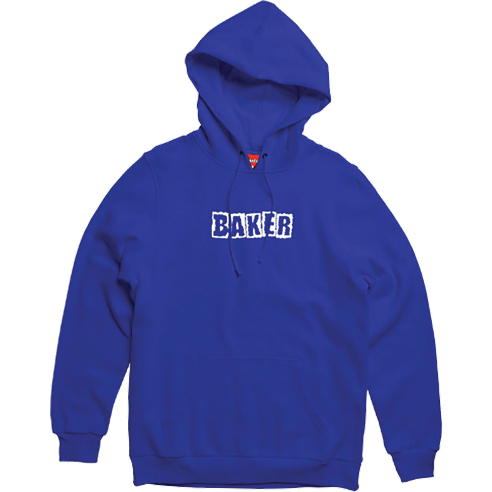 Baker - Library Card Hoodie Sweatshirt Royal Blue