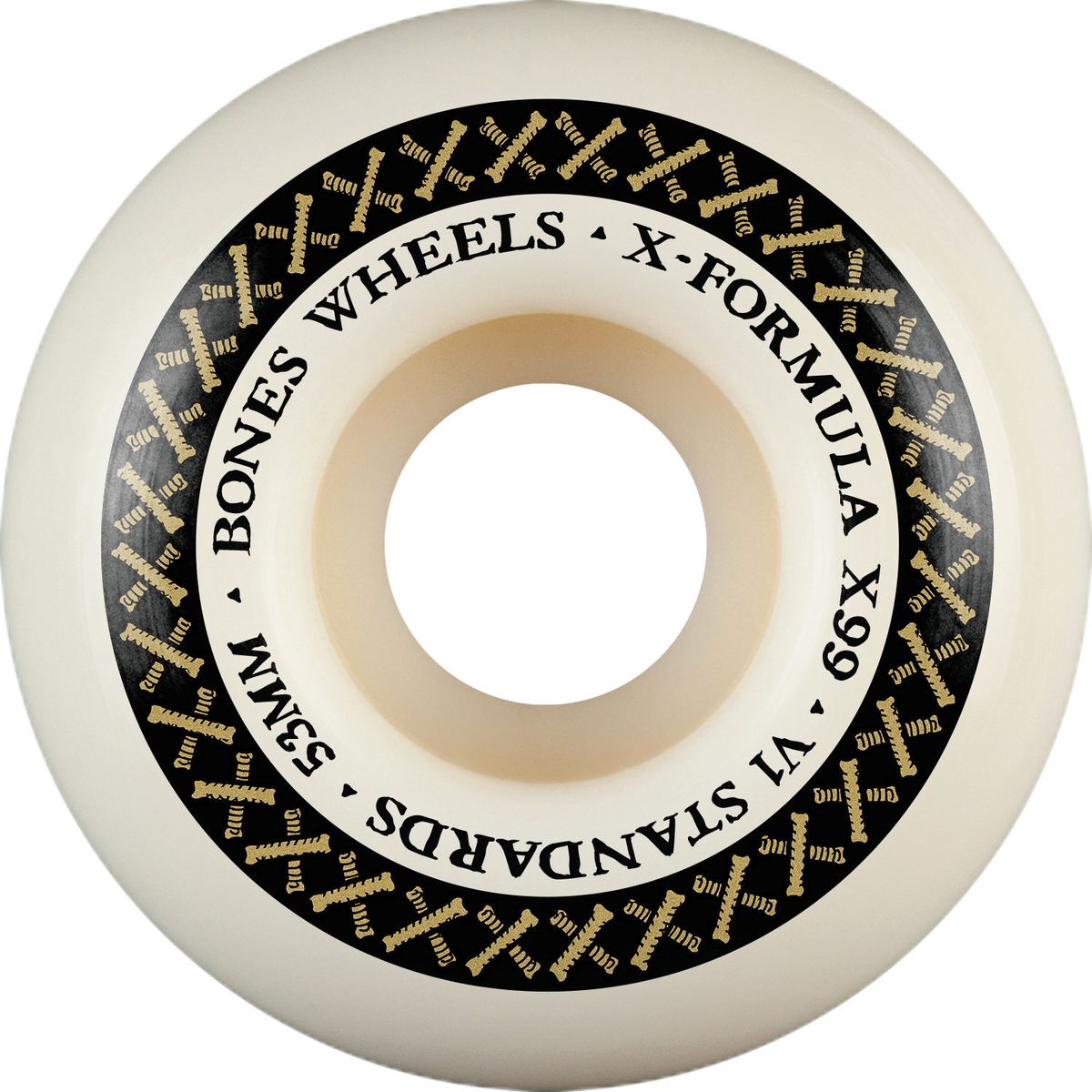 BONES - 53mm X99 V1 Standard Bone Cross 99A Wheels