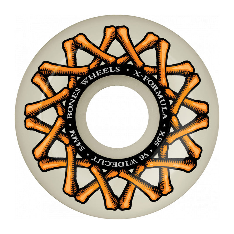 BONES - 54mm X95 V6 Wide Cut X-Bones Logo 95A Wheels