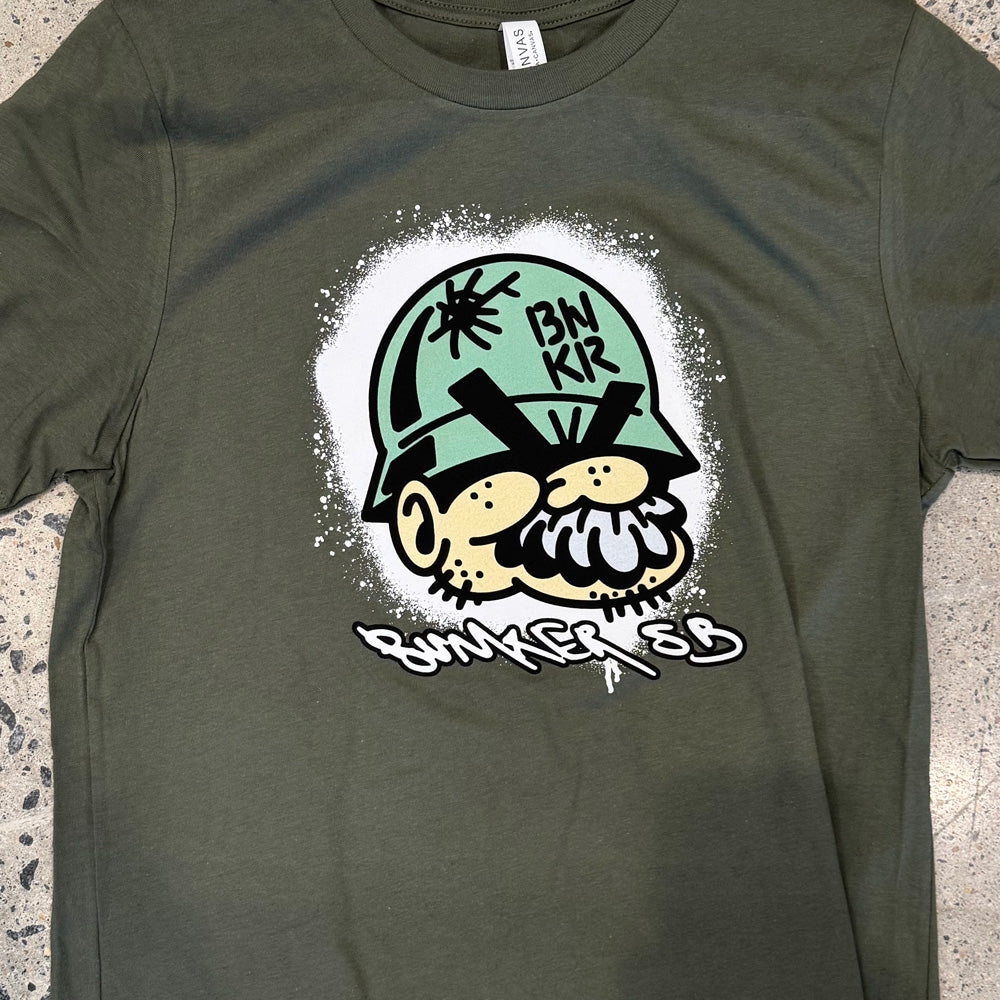 Bunker - The General T-Shirt OD Green