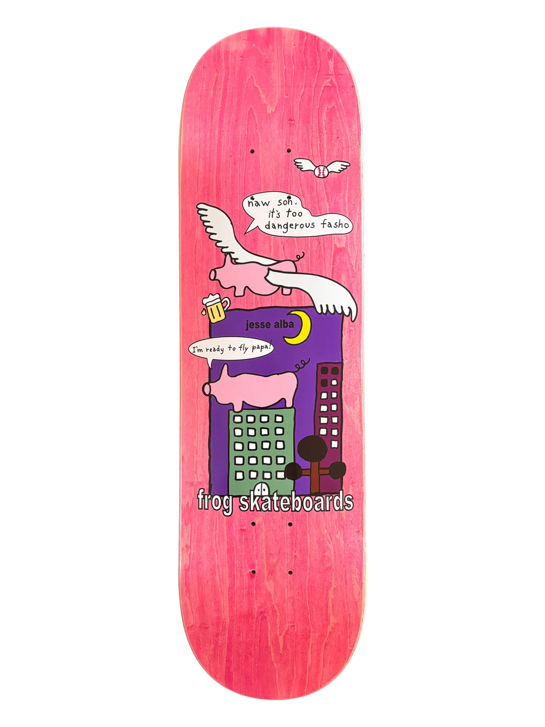 Frog - Jesse Alba Papa Knows Best Deck 8.6" x 32.47"