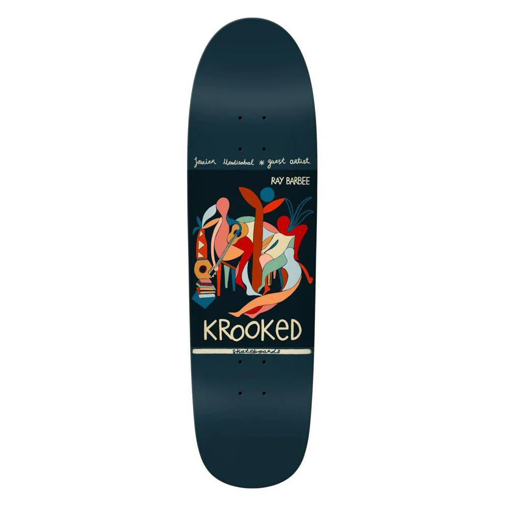 Krooked - Ray Barbee Little Postcards Deck 8.88" x 32.15"