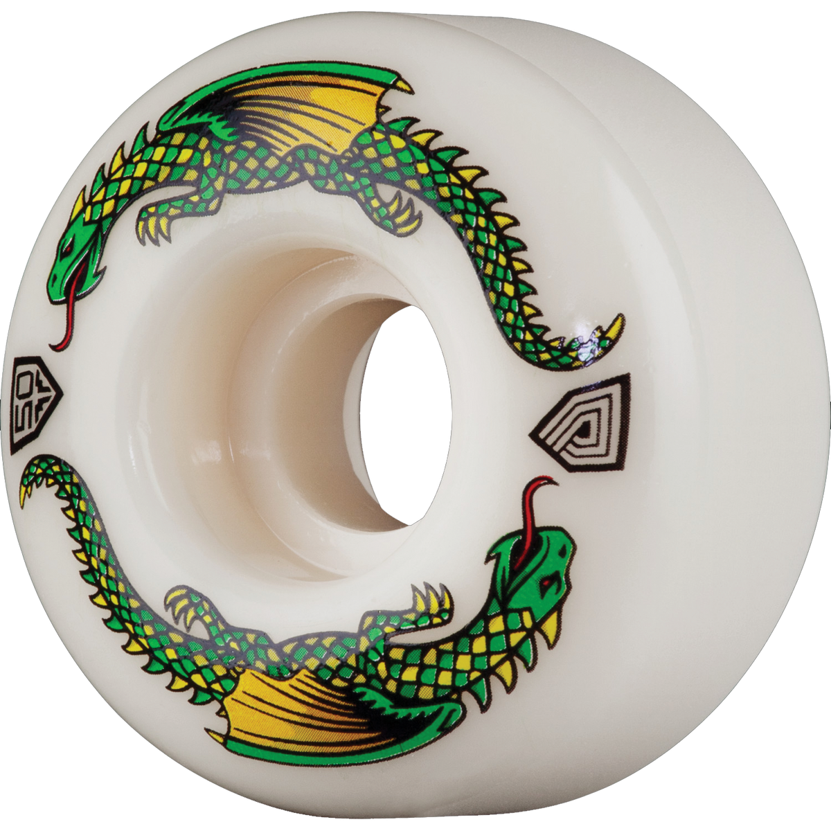 Powell Peralta - 50/30mm DF Green Dragon Off White 93a Wheels
