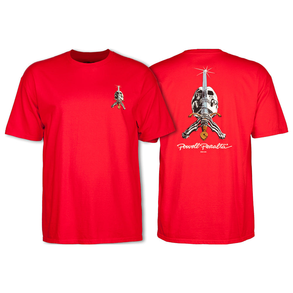 Powell Peralta - Skull & Sword T-Shirt Red