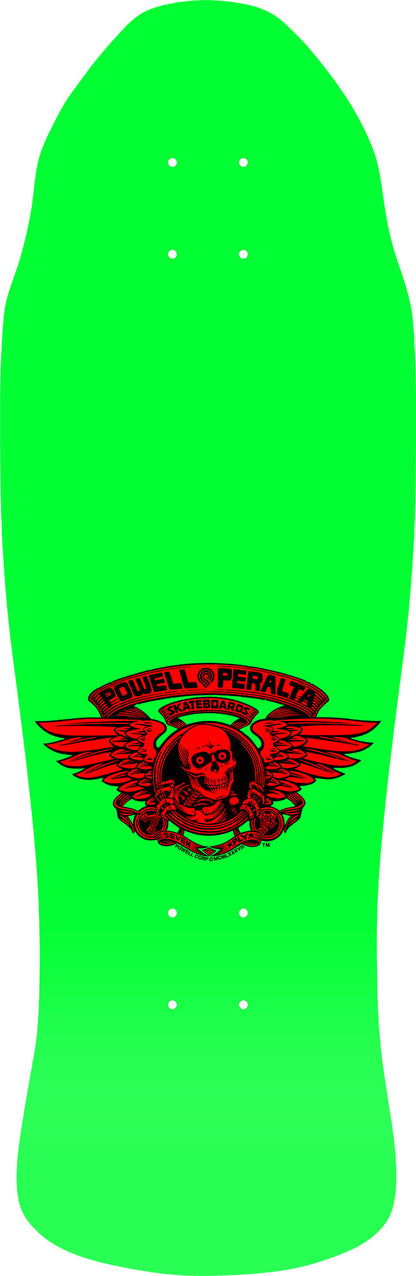 Powell Peralta - Steve Caballero Street Reissue Green/White Deck 9.625” x 29.75”