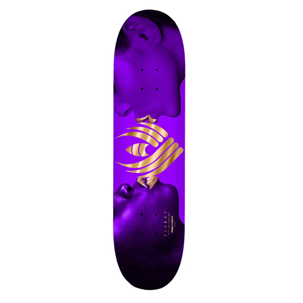Powell Peralta - Kiss Flight Purple/Gold Foil Deck 8.38″ x 32.08”