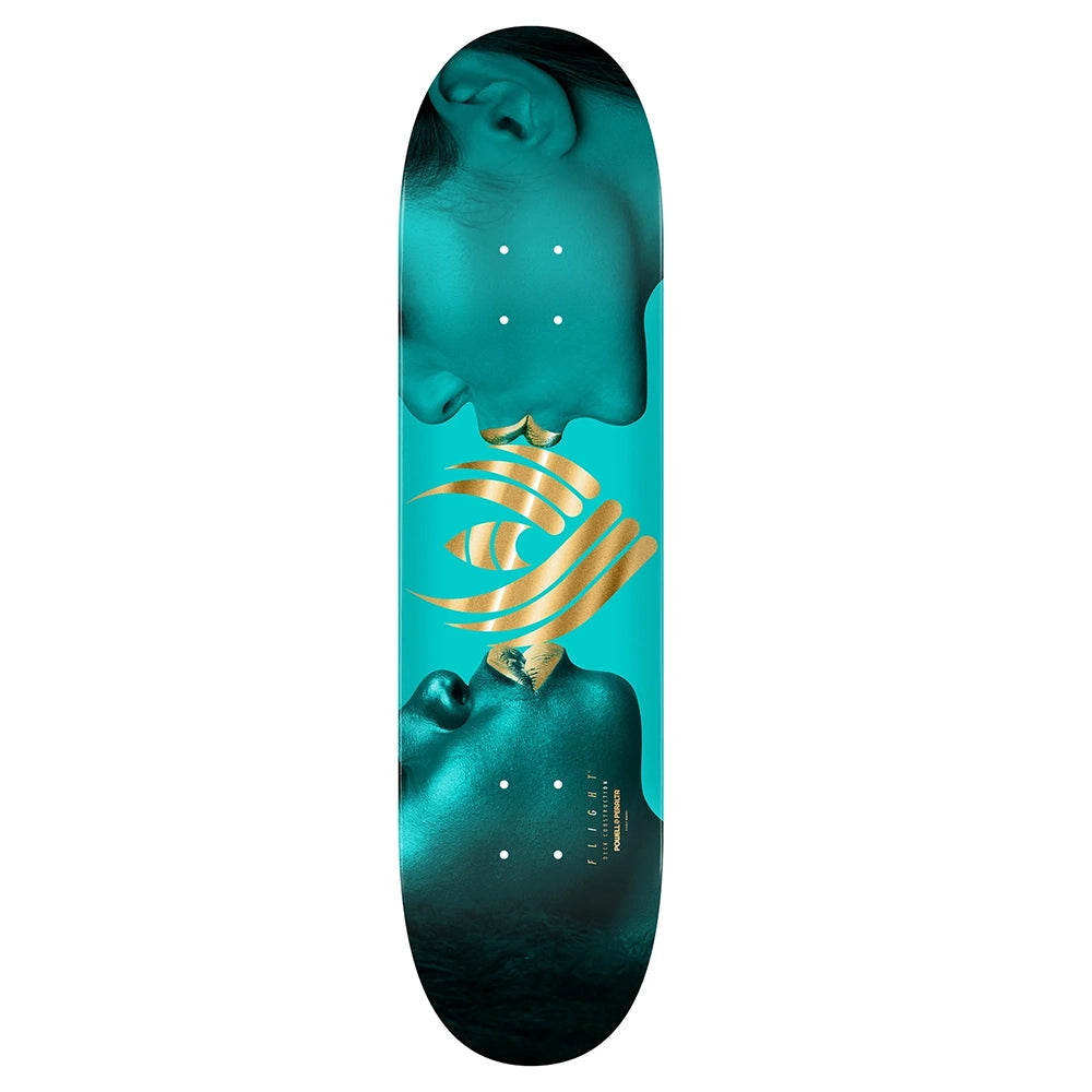 Powell Peralta - Kiss Flight Turquoise/Gold Foil Deck 8.13″ x 31.58”