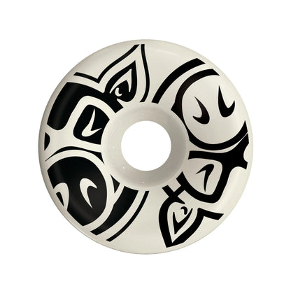Pig Wheels - 54mm Combo White/Black 99a Wheels
