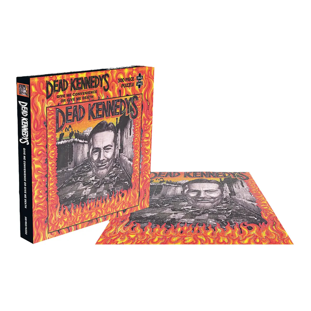 Rock Saws - Dead Kennedys Give Me Convenience or Give Me Death (500 Piece Jigsaw Puzzle)