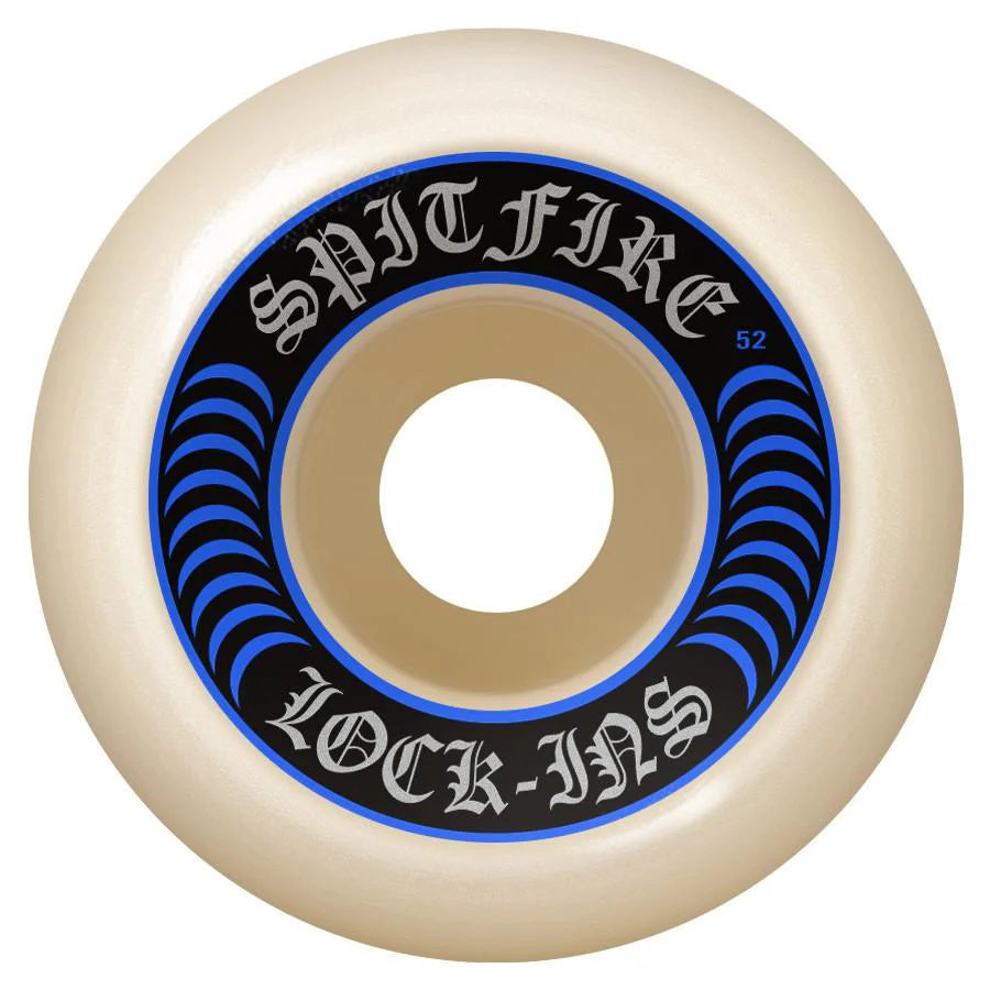 Spitfire - 55mm F4 Lock-ins White/Blue 99a Wheels