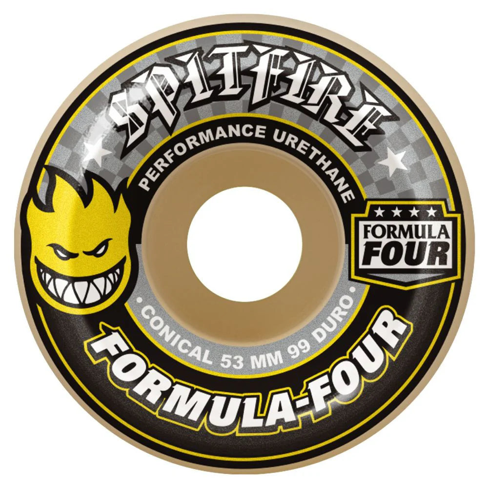 Spitfire - 53mm F4 Conical 99a Wheels