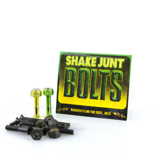 Skate Junt - Bag-O-Bolts 1 Green / 1 Yellow 1" Phillips Set