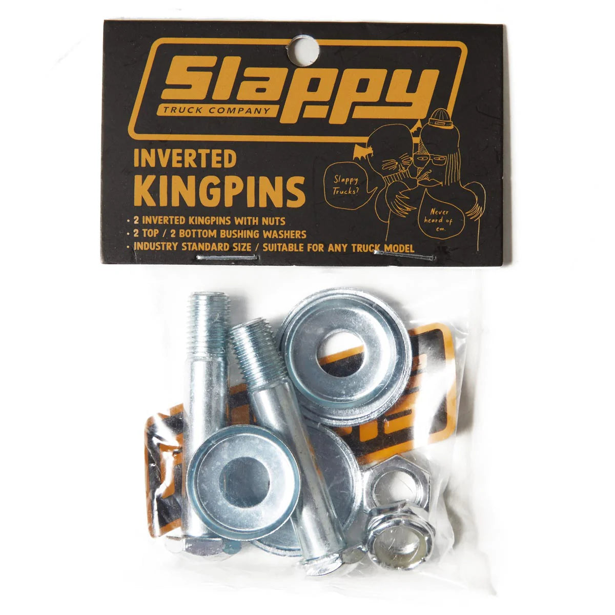 Slappy Trucks - Inverted Polished Solid Standard Kingpin