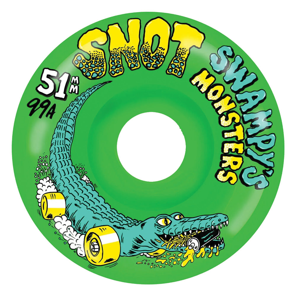 Snot - 51mm Swampy Monsters Classic Green 99a Wheels