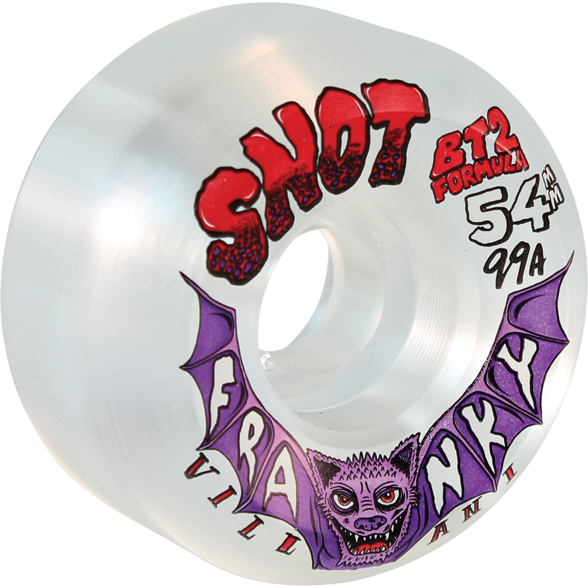 Snot - 54mm Franky Villani Conical Clear 99a Wheels