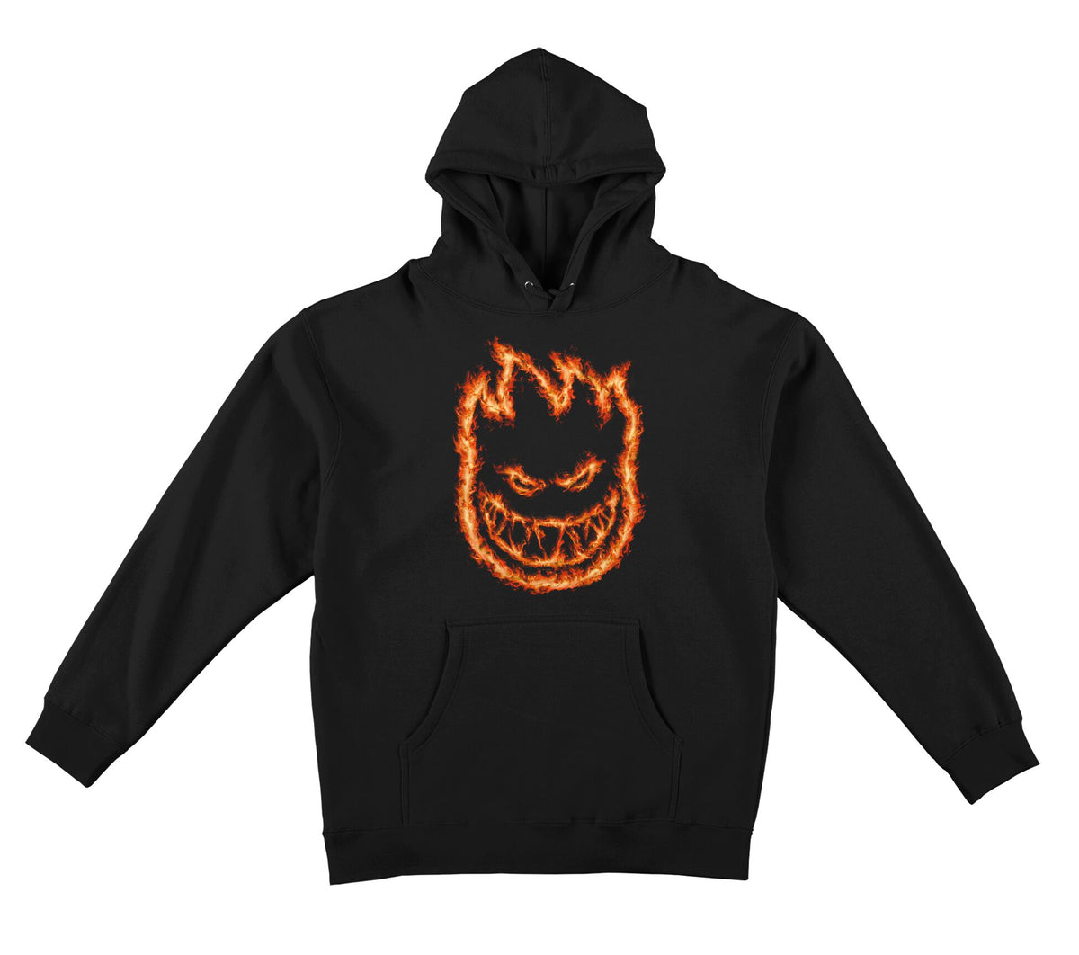 Spitfire - Charred Remains Black Hooded Sweatshirt