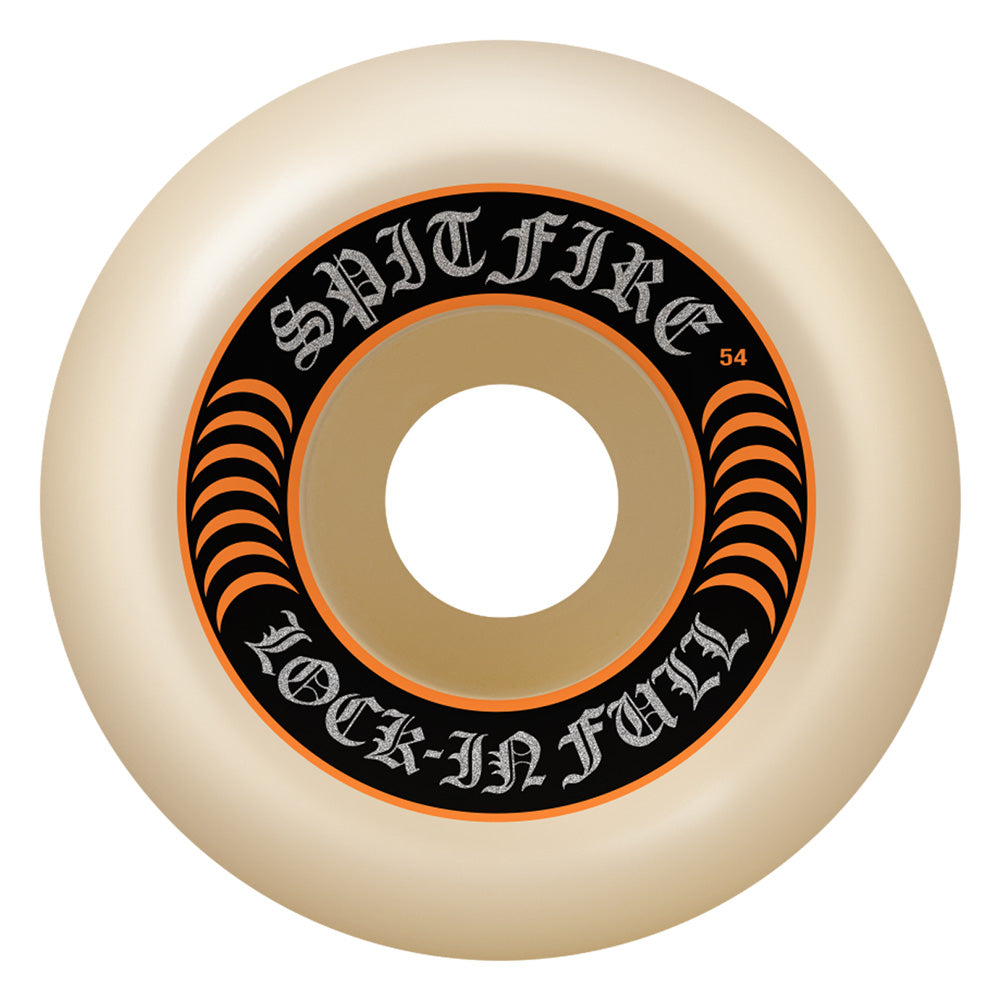 Spitfire - 54mm F4 Lock-ins Full Nat/Org 99a Wheels