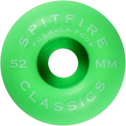 Spitfire - 52mm F4 Classic Green 99a Wheels