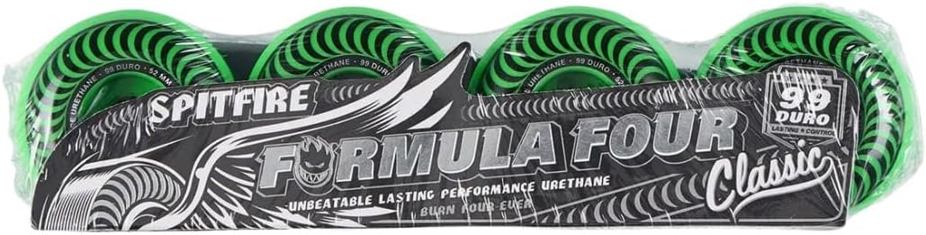 Spitfire - 52mm F4 Classic Green 99a Wheels