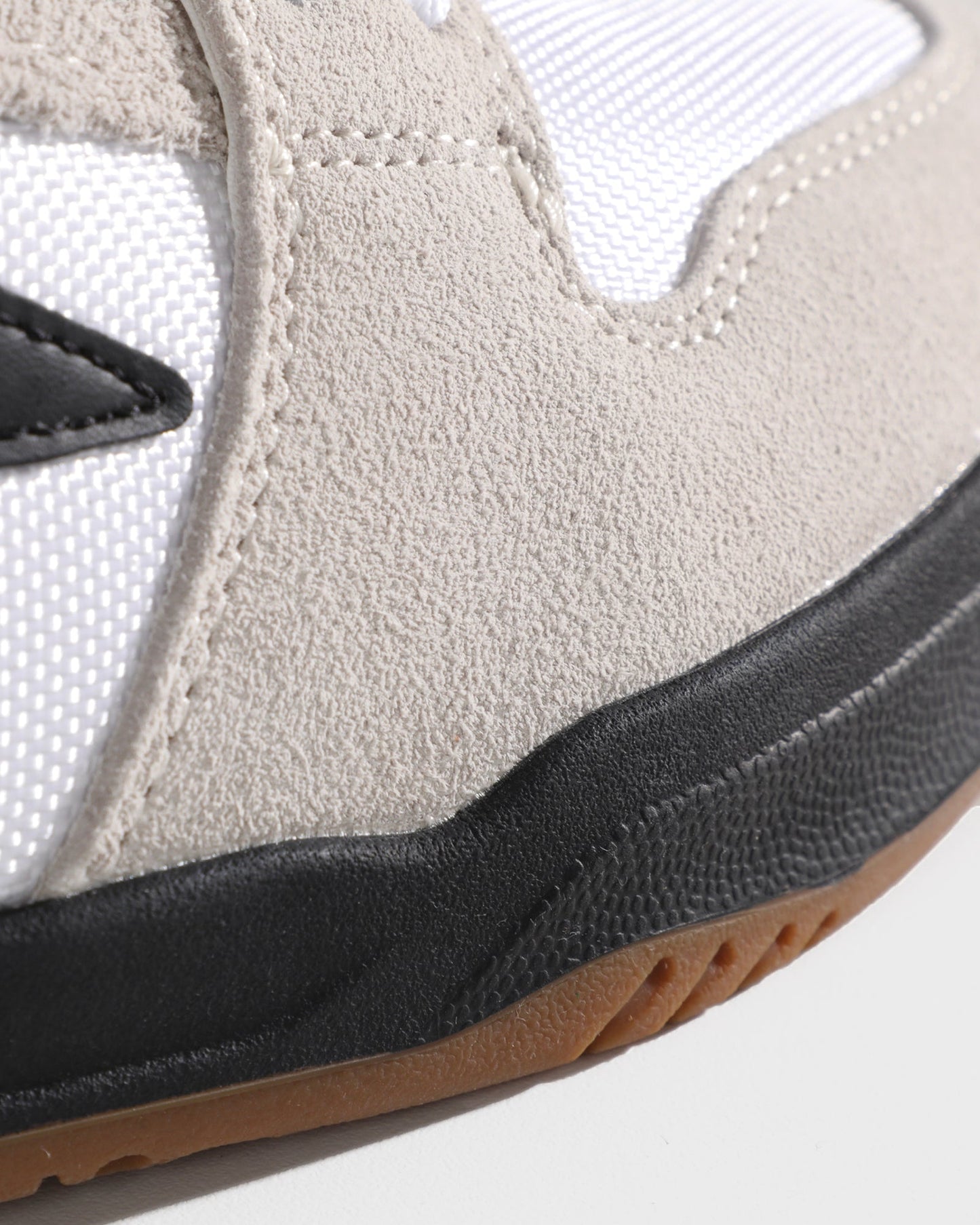 Lakai - Telford Low White Suede Cordura Black
