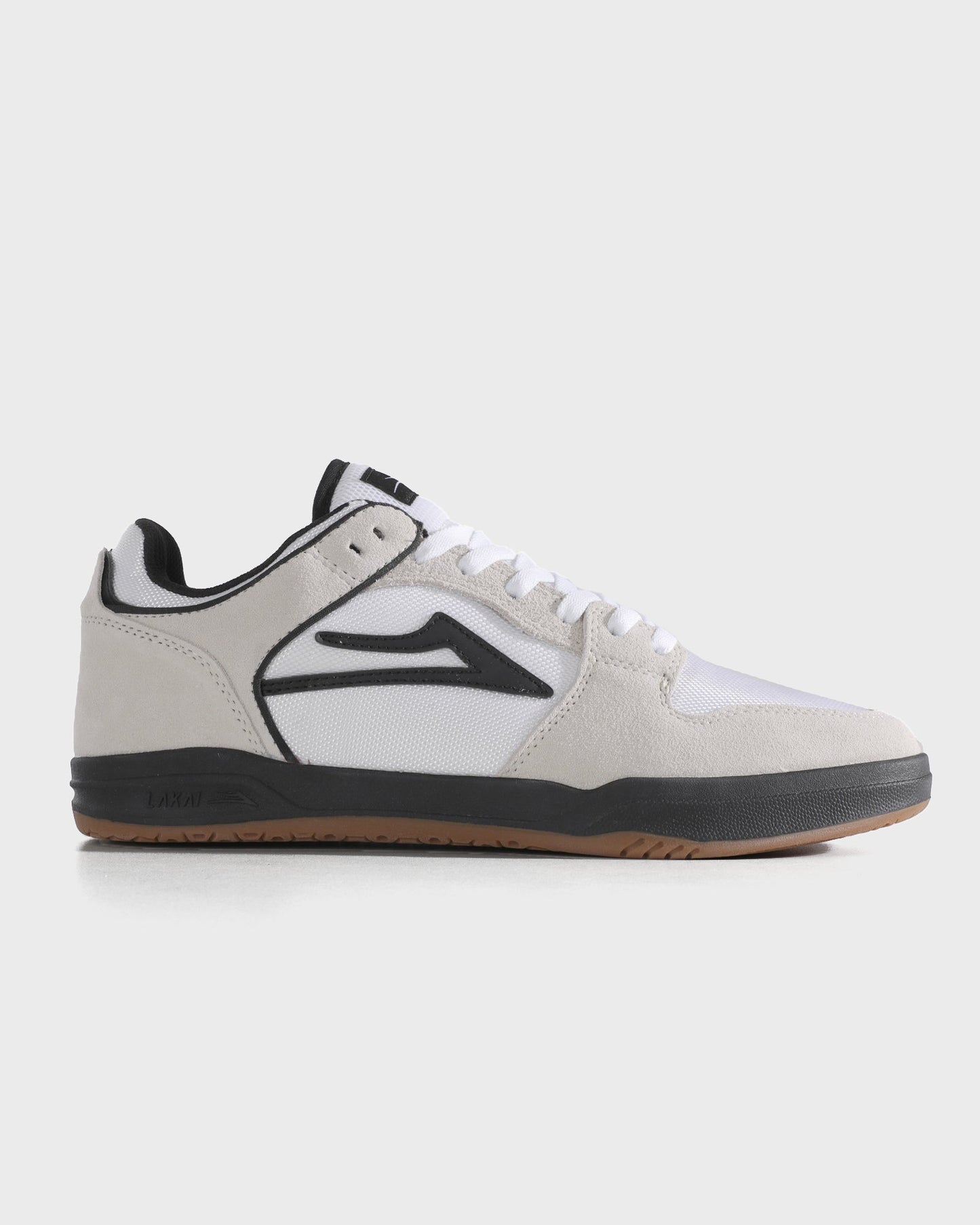 Lakai - Telford Low White Suede Cordura Black