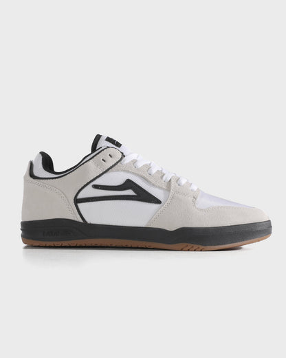 Lakai - Telford Low White Suede Cordura Black