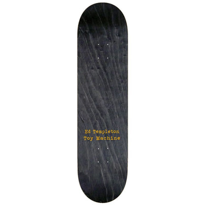 Toy Machine - Templeton Charred Cross Deck 8.5" x 32"